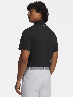 Pánske tričko UNDER ARMOUR T2G PIQUE POLO 6012303-001 ČIERNA