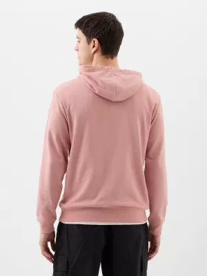 Pánska mikina GAP PULLOVER LOGO HOODIE 868460-01 PINK ROSETTE