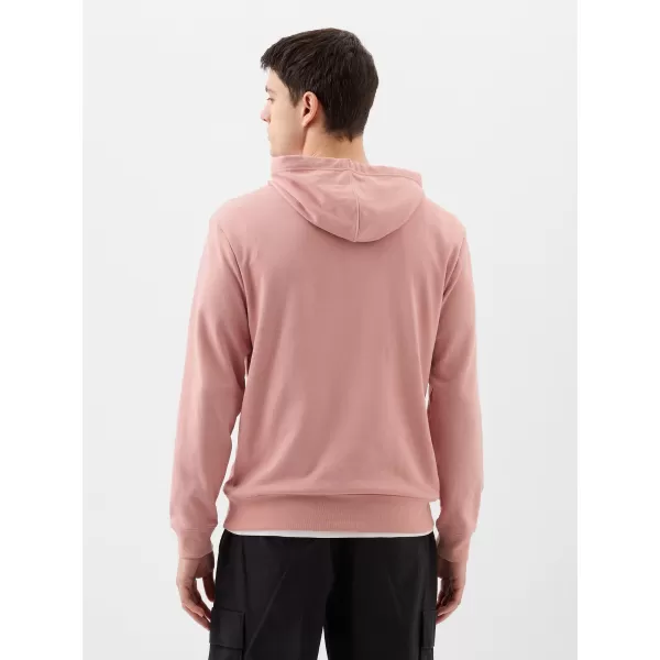  Pánska mikina GAP PULLOVER LOGO HOODIE 868460-01 PINK ROSETTE 