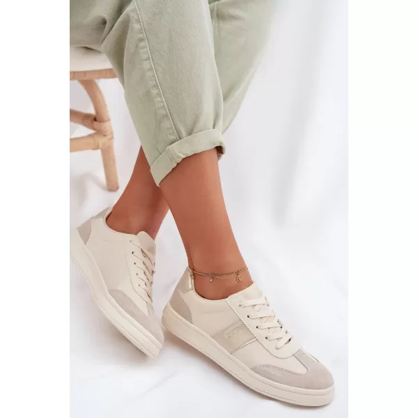  Dámske tenisky BIG STAR TT274155 BEIGE Big Star Shoes 