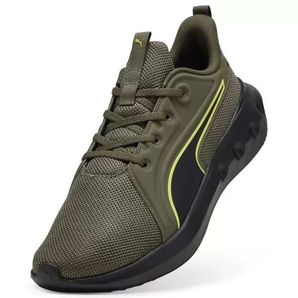  Topánky PUMA SOFTRIDE CARSON 310154_22 LODEN GREEN/BLACK/LUX LIME 