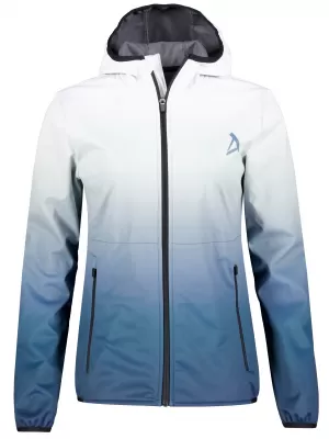 Dámska softshellová bunda premium ALTISPORT VOJ/ALW126JACK01 NÁMORNÁ MODRÁ/BIELA