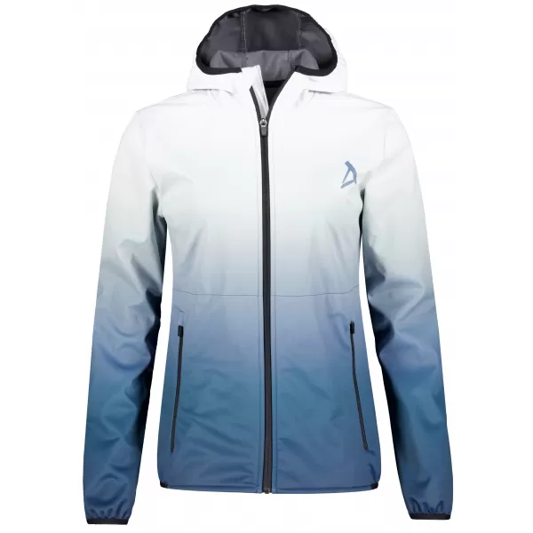  Dámska softshellová bunda premium ALTISPORT VOJ/ALW126JACK01 NÁMORNÁ MODRÁ/BIELA 