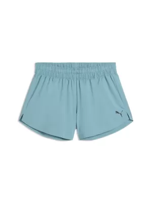 Dámske šortky PUMA TAD ESSENTIAL 3" WOVEN SHORT 525903_99 MODRÁ BALTSKÉ MORE