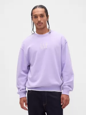Pánska mikina GAP LOGO SWEATSHIRT 821273-07 ORCHID