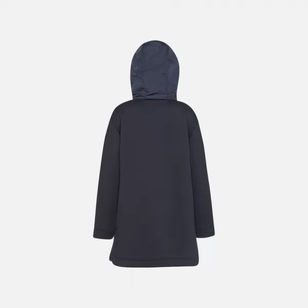  Dámska parka GEOX SWEATER G012426 TMAVO MODRÁ 