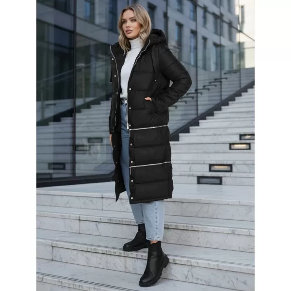  Dámska bunda DSTREET TY5151 ČIERNA 