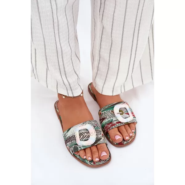  Dámske šľapky BOTO CLARIOLA 37412 MULTICOLOR 