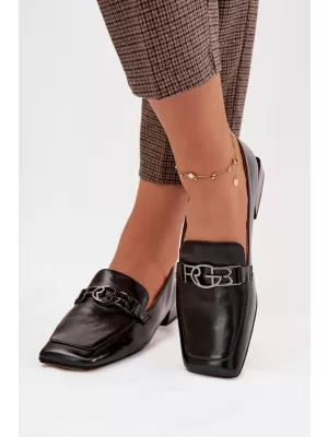 Dámske mokasíny D&A CR61-3125 BLACK
