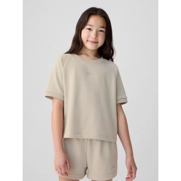  Detské tričko GAP RAGLAN PULLOVER 427789-02 MOONSTONE 
