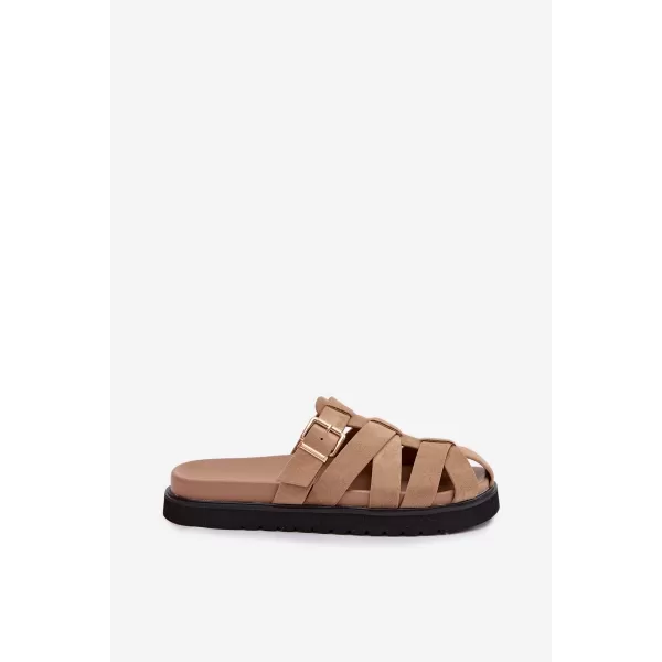  Dámske šľapky BOTO ROSELISSE 41559 KHAKI 