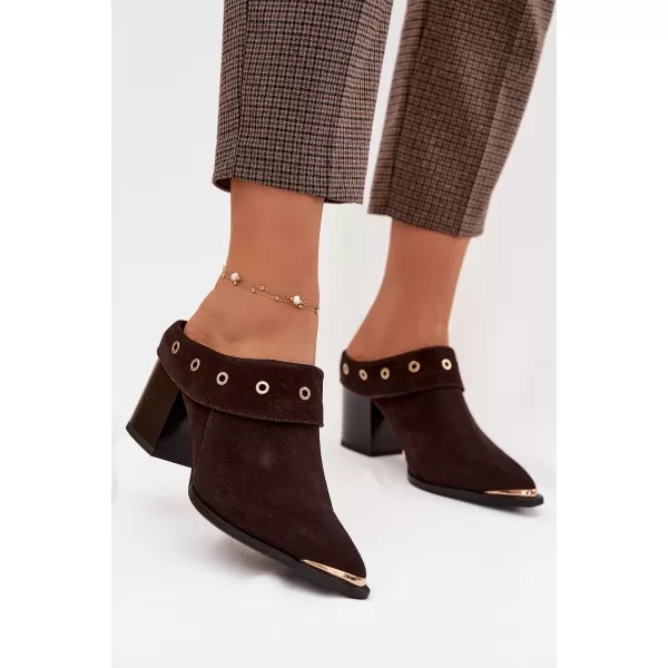  Dámske topánky D&A CR61-3059 BROWN 