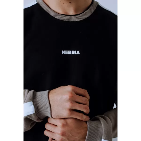  Mikina uvoľneného strihu POWER 903 LIGHT BROWN ASH Nebbia 