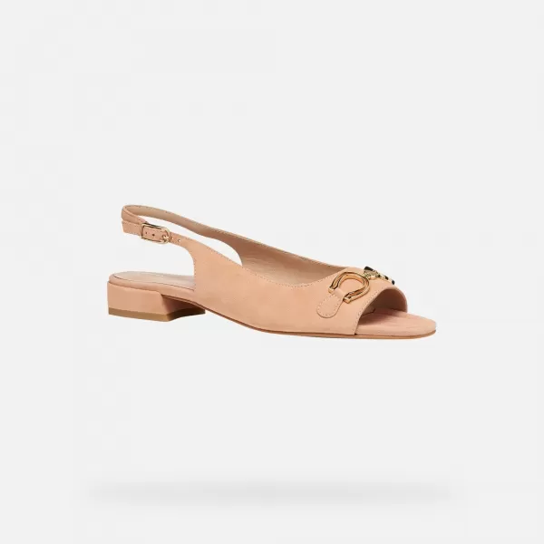  Dámske sandále GEOX NEW ERAKLIA 15 G012991 BÉŽOVÁ 