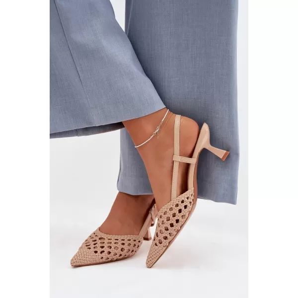  Dámske sandále BOTO SELINAE 41920 BEIGE 