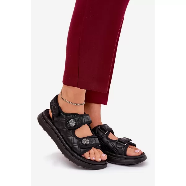  Dámske sandále BOTO ZOLINER 36156 BLACK 