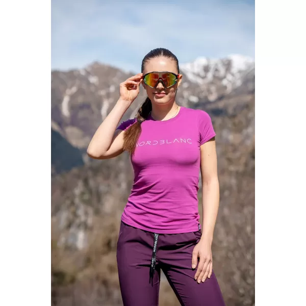  Dámske tričko NORDBLANC GRASS NBSLT8169 RUŽOVÁ 