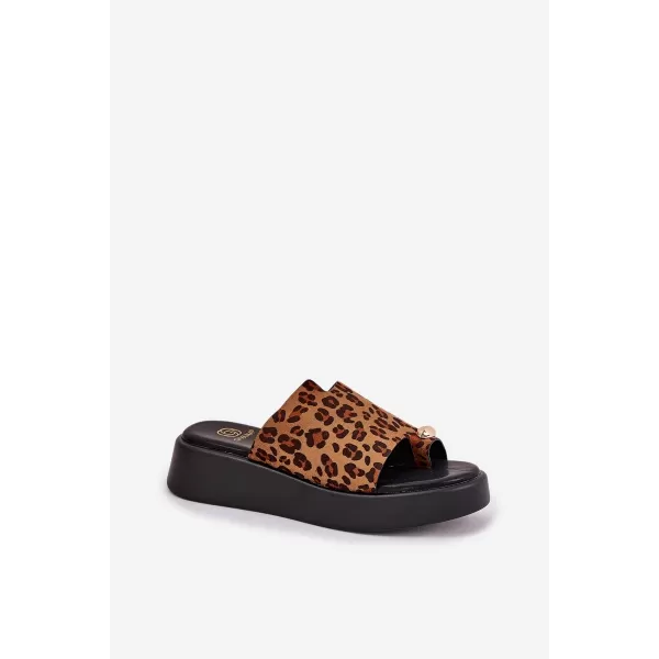  Dámske sandále BOTO SAQESSE 36267 LEOPARD 