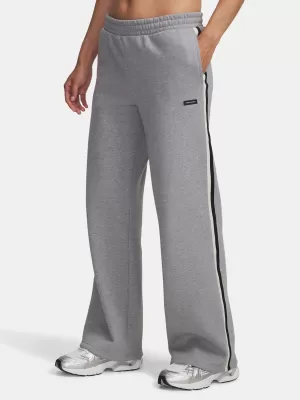 Dámske športové nohavice UNDER ARMOUR ICON HWT FLC PUDDLE PANT 6004851-011 SIVÁ