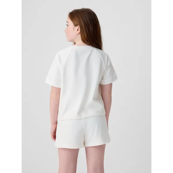  Detské tričko GAP RAGLAN PULLOVER 427789-03 NEW OFF WHITE 
