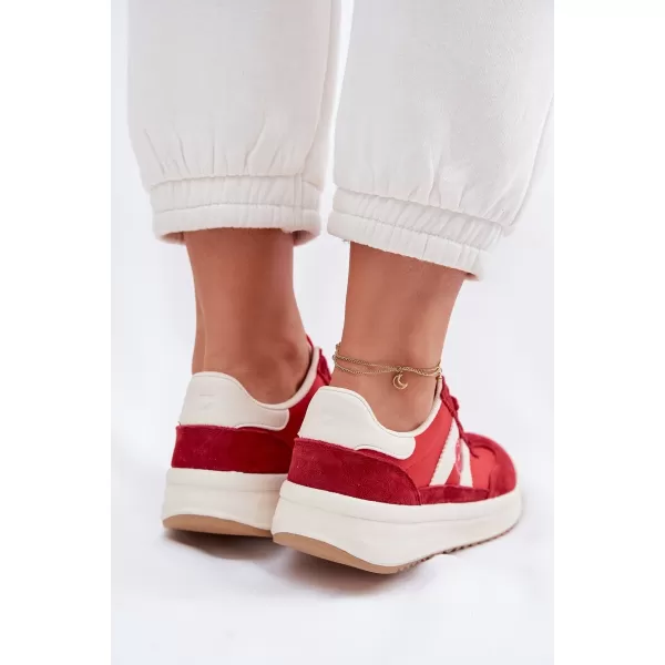  Dámske tenisky BIG STAR TT274158 RED Big Star Shoes 