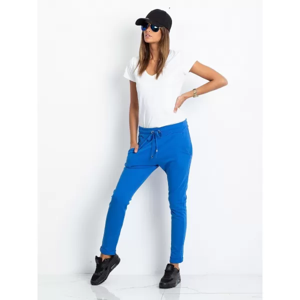  Dámske tepláky BASIC FEEL GOOD RV-DR-3698.06X DARK BLUE 