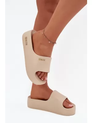 Dámske šľapky BIG STAR SS274722 BEIGE Big Star Shoes