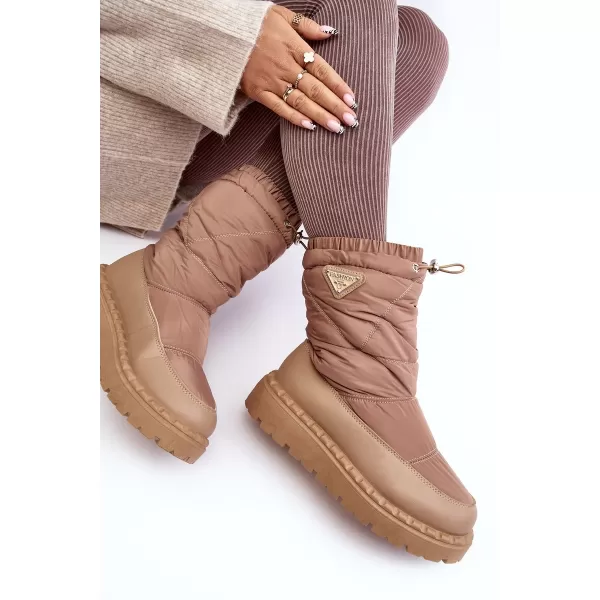  Dámske snehule BOTO LURETA 28724 KHAKI 