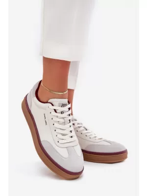 Dámske tenisky LOPEZ JUST DARE SS2D4008 WHITE / GREY Daniel Lopez Just Dare