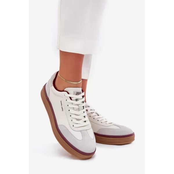  Dámske tenisky LOPEZ JUST DARE SS2D4008 WHITE / GREY Daniel Lopez Just Dare 