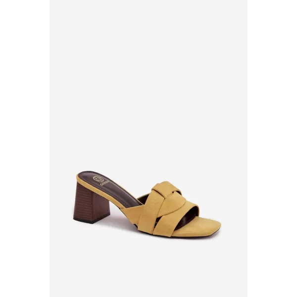  Dámske sandále BOTO CORIVELLE 41569 YELLOW 