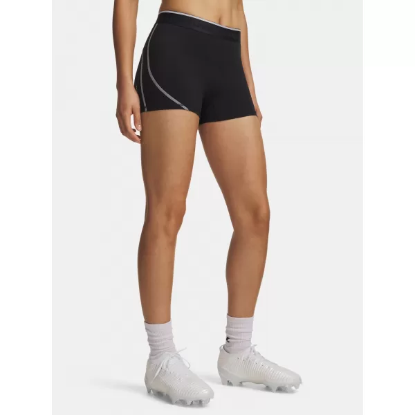  Dámske kraťasy UNDER ARMOUR HEATGEAR ELITE SHORTY 6015371-008 ČIERNA 