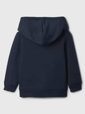 Detská mikina GAP LOGO PULLOVER HOODIE 618806-02 TAPESTRY NAVY