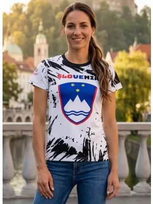 Dámske tričko premium ALTISPORT VOJ/ALW036SI/TR01 ABSTRAKCIA