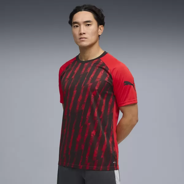  Pánske funkčné tričko PUMA INDIVIDUALLIGA GRAPH JERSEY 660578_01 PUMA RED/PUMA WHITE 