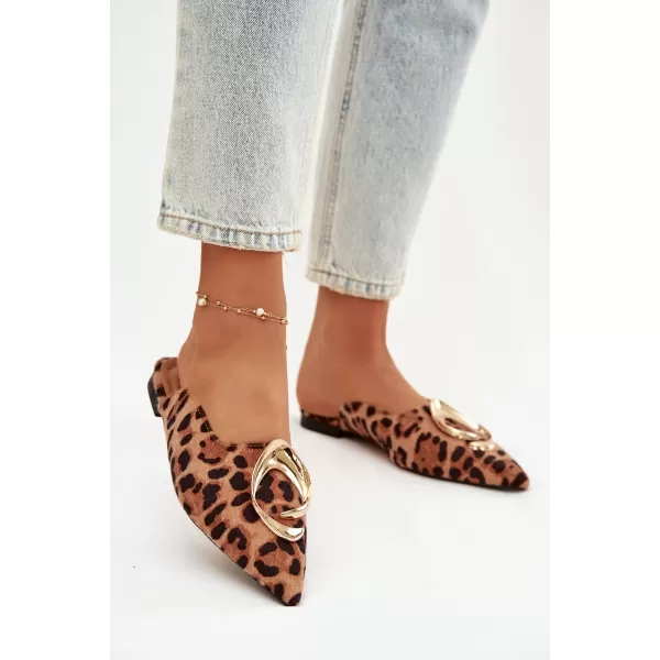  Dámske šľapky BOTO GALVELLA 41296 LEOPARD 