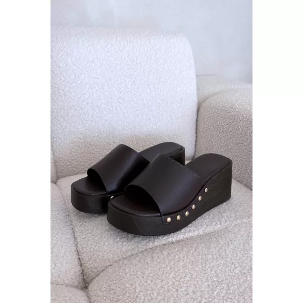  Dámske šľapky BOTO ARIONNE 41252 COFFEE 