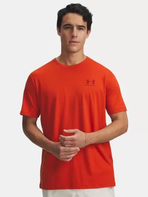 Pánske tričko UNDER ARMOUR UA M SPORTSTYLE LC SS 1326799-842 ORANŽOVÁ