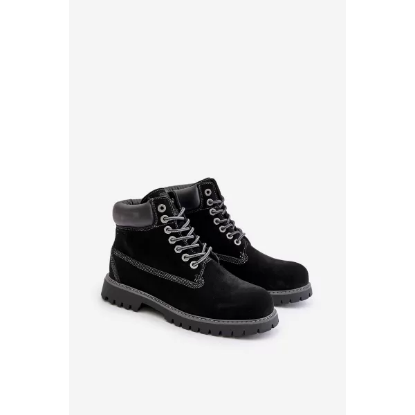  Pánske topánky BIG STAR OO174138 BLACK Big Star Shoes 