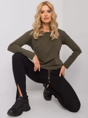 Dámska blúzka BASIC FEEL GOOD RV-BZ-5122.02P KHAKI