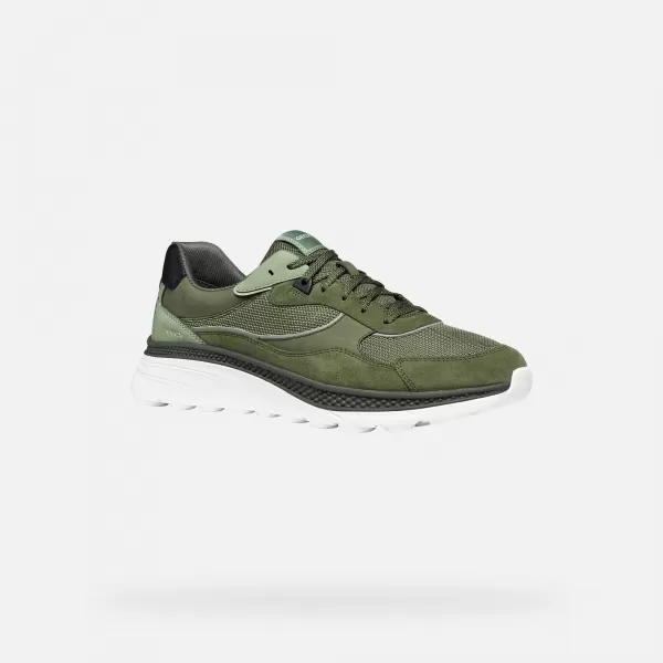  Pánske tenisky GEOX SPHERICA ACTIF X1 G014566 KHAKI 