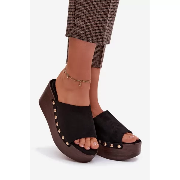  Dámske nazúvaky BOTO HELIVINA 41628 BLACK 