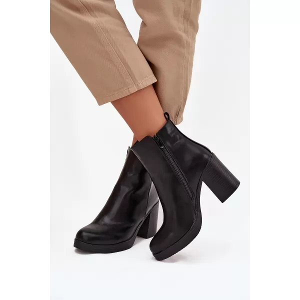  Dámske čižmy BOTO RYSELLE 40501 BLACK 