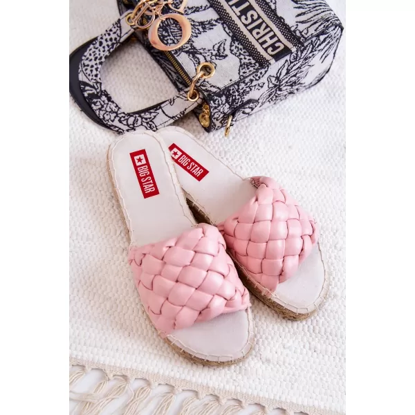  Dámske šľapky BIG STAR JJ274921 PINK Big Star Shoes 