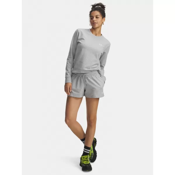  Dámske kraťasy UNDER ARMOUR UA SPORT TERRY SHORT 6011022-011 ŠEDÁ 
