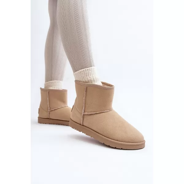  Dámske snehule CROSS MM2R4023C BEIGE Cross Jeans 
