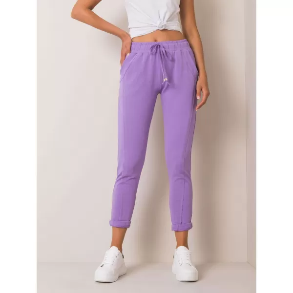  Dámske tepláky BASIC FEEL GOOD RV-DR-3589.06X VIOLET 