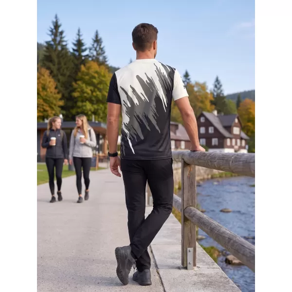  Pánske funkčné tričko premium ALTISPORT VOJ/ALM006TR01 ČIERNA 