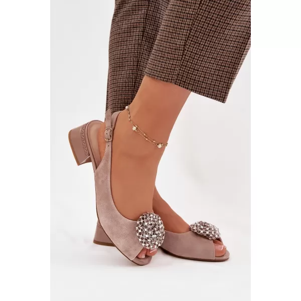  Dámske sandále D&A CR61-3030 BEIGE 