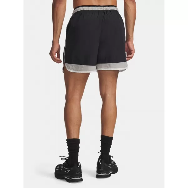  Pánske kraťasy UNDER ARMOUR UA ICON WOVEN TRACK SHORTS 6009350-001 ČIERNA 